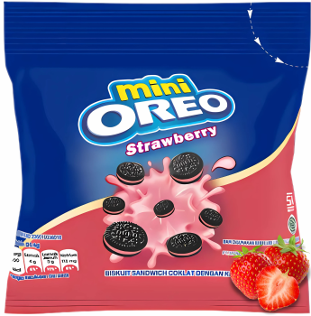 OREO - Mini Strawberry Pouch HALAL 20.4g